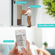 Load image into Gallery viewer, 8MP 4K Wifi Camera Dual Lens Security Protection Waterproof Security CCTV Video Surveillance Camera Light Alarm IP Camera