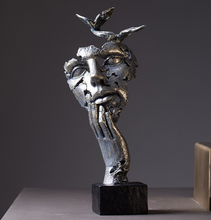 Load image into Gallery viewer, "Marsha" Modern Statues Creative Abstract Faces Art Living Rooms Antique Home Furnishings