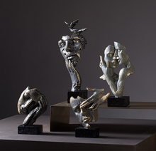 Load image into Gallery viewer, "Marsha" Modern Statues Creative Abstract Faces Art Living Rooms Antique Home Furnishings