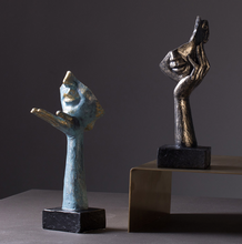 Load image into Gallery viewer, "Marsha" Modern Statues Creative Abstract Faces Art Living Rooms Antique Home Furnishings