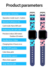 Load image into Gallery viewer, Newest 4G Smart Kids GPS Watch Phone Safety GPS Tracking Anti Lost Waterproof Kids Protect 4G Watches