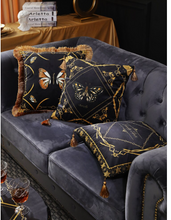 Load image into Gallery viewer, "Arna Royal Victorian Collection" European-Style Sofa Cushion Cover Luxury Embroidery