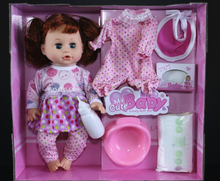 Load image into Gallery viewer, Arna Lisa Soft Talking Smart Doll - Speaking, Blinking, Feeding, Potty Training Doll