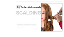 Load image into Gallery viewer, Girls Professional 85% Real Human Hair Mannequin Hair Training & Makeup - (Perfect Gift) )