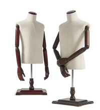 Load image into Gallery viewer, "Arna Royal Gown Collection" Luxury Male Platform Mannequin Cosmetology Window Display Model