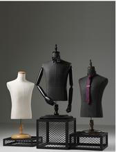 Load image into Gallery viewer, "Arna Royal Gown Collection" Luxury Male Platform Mannequin Cosmetology Window Display Model