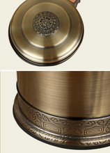 Load image into Gallery viewer, "Arna Royal Vintage Collection" Luxury Pedal Golden Range 10L Trash Rubbish Bin