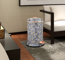 Load image into Gallery viewer, "Arna Royal Vintage Collection" Luxury Pedal Golden Range 10L Trash Rubbish Bin