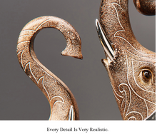 Load image into Gallery viewer, "Arna Lisa" Luxury Natures Finest Collection - Resin Elephants Sculptures