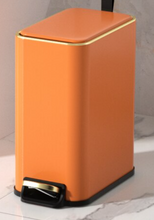 Load image into Gallery viewer, "Arna Royal Vintage Collection" Luxury Golden Range 7L Trash Rubbish Bin - Home or Business
