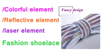 Load image into Gallery viewer, Trendy Fluorescent Reflective Shoe Laces - Many Colours/Sizes - NEW ARRIVAL