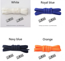 Load image into Gallery viewer, Elastic Diamond Cross Locks Shoe Laces - Many Colours/Sizes - NEW ARRIVAL