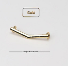 Load image into Gallery viewer, Gold & Silver Metal Buckle Charms for Shoe Laces - NEW ARRIVAL