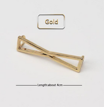 Load image into Gallery viewer, Gold & Silver Metal Buckle Charms for Shoe Laces - NEW ARRIVAL