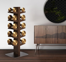 Load image into Gallery viewer, Limited Edition - Wooden Walnut Dumbbell Set + Stand (Slim & Sleek) 1KG-14KG (Special)