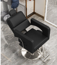 Load image into Gallery viewer, Professional Hairdressing Salon Barber Chair - Adjustable 360 Swivel - Many Colours