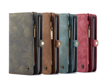 Load image into Gallery viewer, "Arna Lisa" Royal Collection - Designer Leather Samsung Case/Wallet 2 in 1 Magnetic