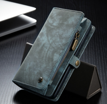 Load image into Gallery viewer, "Arna Lisa" Royal Collection - Designer Leather Samsung Case/Wallet 2 in 1 Magnetic