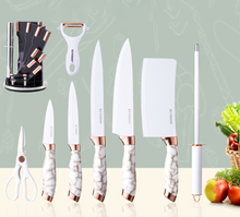 Load image into Gallery viewer, "Arna Lisa" Royal Collection - Luxury Top End Knife Set - Master Series 9 Piece