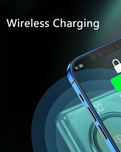 Load image into Gallery viewer, Mini Power Bank - 20000mAh External Battery Qi Wireless LED Light