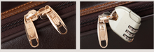 Load image into Gallery viewer, High Quality Genuine Leather 2 Piece Luggage Set - Brown or Black - Many Sizes