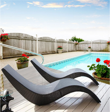 Load image into Gallery viewer, Luxury Plus Furniture - Sleek & Stylish Pool Beach Courtyard Sun Lounger
