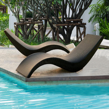 Load image into Gallery viewer, Luxury Plus Furniture - Sleek & Stylish Pool Beach Courtyard Sun Lounger
