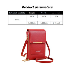 Load image into Gallery viewer, Women's Crossbody Shoulder Cellphone Purse with Straps - Touch Screen