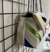 Load image into Gallery viewer, "Arna Lisa" Collection - Kurt G London Multi-Coloured Patchwork Crossbody UK