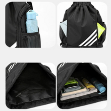 Load image into Gallery viewer, Sports Gym Swimming Backpack Drawstring Bag Beach - Waterproof.