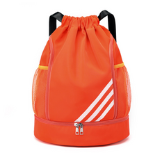 Load image into Gallery viewer, Sports Gym Swimming Backpack Drawstring Bag Beach - Waterproof.