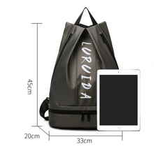 Load image into Gallery viewer, Sports Gym Swimming Backpack Drawstring Bag - Metallic Range
