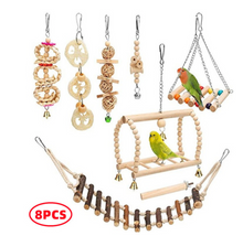 Load image into Gallery viewer, Birds Toys 8 Pieces Interactive Play