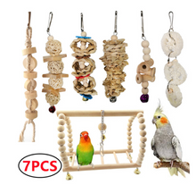 Load image into Gallery viewer, Birds Toys 7 Pieces Interactive Play