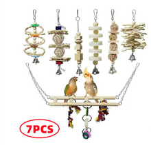 Load image into Gallery viewer, Birds Toys 7 Pieces Interactive Play