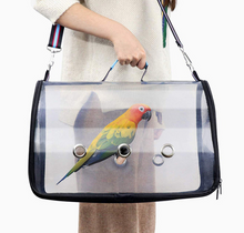 Load image into Gallery viewer, Transport Carrier - Canary, Lovebird, Budgie, Finch, Rabbit, Rat, Mouse Carry Cage + Perch (Medium)