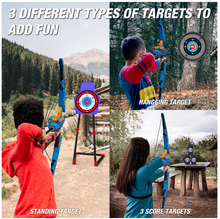 Load image into Gallery viewer, Children's Bow and Arrow Light-up Archery Set - Age 3 4 5 6 7 8 9 10 11 12 Years