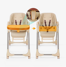 Load image into Gallery viewer, Designer Rose Gold High Chair