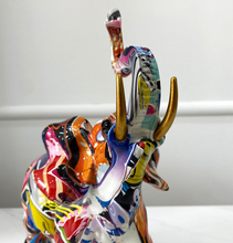 Load image into Gallery viewer, Nordic Abstract Sculpture Elephant Book Shelf Accessories x5 - Office Home & Living