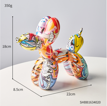 Load image into Gallery viewer, Nordic Sculpture Designer Dogs Statue x2 Book Shelf Accessories - Office Home & Living