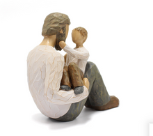 Load image into Gallery viewer, Nordic Sculpture Designer Father & Son Statue Book Shelf Accessories - Office Home & Living