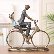 Load image into Gallery viewer, Nordic Sculpture Designer Father & Son - Mother & Daughter Statue Book Shelf Accessories - Office Home & Living