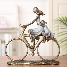 Load image into Gallery viewer, Nordic Sculpture Designer Father & Son - Mother & Daughter Statue Book Shelf Accessories - Office Home & Living