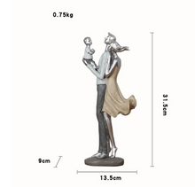 Load image into Gallery viewer, Nordic Sculpture Designer Family Statue Book Shelf Accessories - Office Home & Living