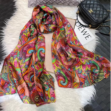 Load image into Gallery viewer, "Arna" Collection - Women's Luxury Silk Head Scarf