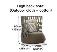 Load image into Gallery viewer, Luxury Plus Furniture Nordic Rattan 6 Piece Set