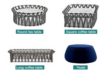 Load image into Gallery viewer, Luxury Plus Furniture Nordic Rattan 6 Piece Set