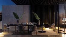 Load image into Gallery viewer, Luxury Plus Furniture - Minimalist Rattan Table And 2 Chairs (Balcony, Patio, Courtyard)