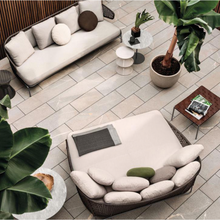 Load image into Gallery viewer, Luxury Plus Furniture - Nordic Rattan Designer Leisure Round Bed - Mix & Match (Balcony, Patio, Courtyard)