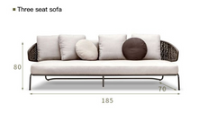 Load image into Gallery viewer, Luxury Plus Furniture - Nordic Rattan Designer Leisure Round Bed - Mix & Match (Balcony, Patio, Courtyard)